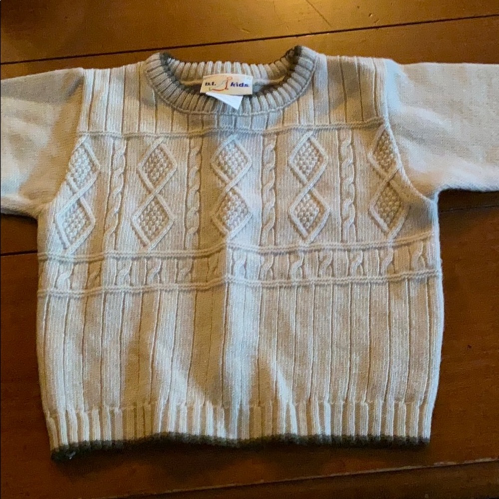 b t kids boys sweater. 12 mos.
